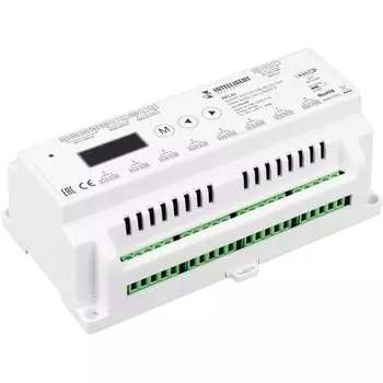 INTELLIGENT ARLIGHT Релейный модуль SMART-SWITCH-708-82-D2-DIN (230V, 8x10A, DALI, DMX512) (IARL, IP20 Пластик, 5 лет) 046489 Arlight
