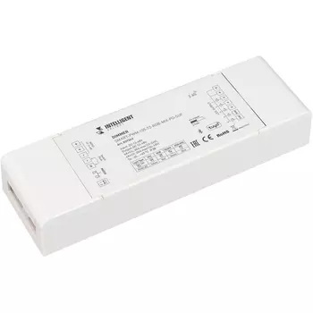 INTELLIGENT Диммер SMART-PWM-105-72-RGB-MIX-PD-SUF (12-48V, 5x6A, TUYA BLE, 2.4G) (IARL, IP20 Пластик, 5 лет) 037343 Arlight