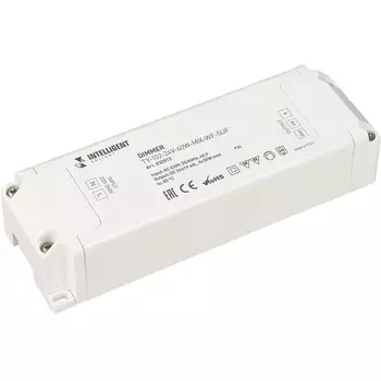 INTELLIGENT Диммер TY-102-24V-60W-MIX-WF-SUF (230V, WIFI, 433MHz, 2x1.25A) (IARL, Пластик) 032513 Arlight