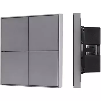 INTELLIGENT Кнопочная панель KNX-304-23-IN Grey (BUS, Frame) (IARL, IP20 Металл, 2 года) 038402 Arlight