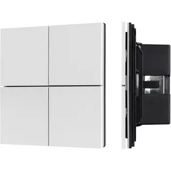 INTELLIGENT Кнопочная панель KNX-304-23-IN White (BUS, Frameless) (IARL, IP20 Металл, 2 года) 038365 Arlight