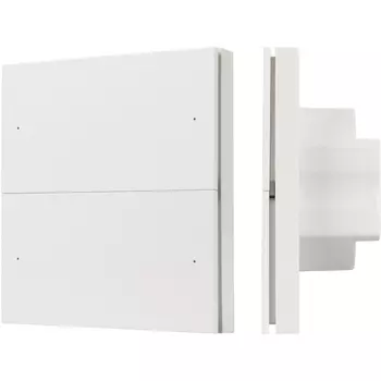 INTELLIGENT Кнопочная панель SMART-DMX512-801-22-4G-4SC-DIM-IN White (230V, 2.4G) (IARL, IP20 Пластик, 5 лет) 037333 Arlight