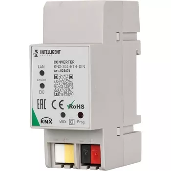 INTELLIGENT Конвертер KNX-304-ETH-DIN (BUS) (IARL, Пластик) 025676 Arlight