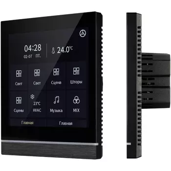 INTELLIGENT Панель сенсорная KNX-113-40-MULTI-V4-IN (20-30V) (IARL, IP20 Пластик, 2 года) 032386 Arlight