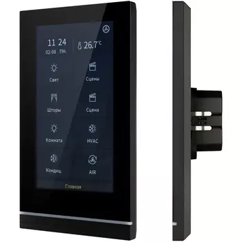 INTELLIGENT Панель сенсорная KNX-113-51-MULTI-V5-IN (20-30V) (IARL, IP20 Пластик, 2 года) 031738 Arlight