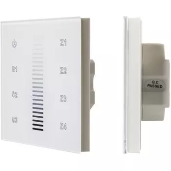 INTELLIGENT Сенсорная панель DALI-901-11-ADDR-3SC-DIM-DT6-IN White (BUS) (IARL, IP20 Пластик, 3 года) 037190 Arlight