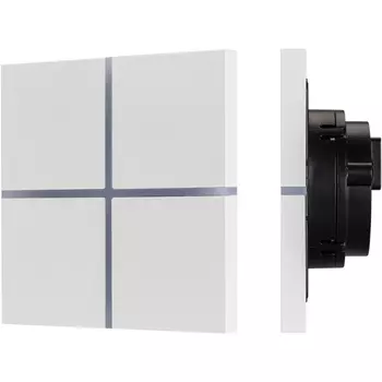 INTELLIGENT Сенсорная панель KNX-304-13-IN White (BUS, Frameless) (IARL, IP20 Металл, 2 года) 038310 Arlight