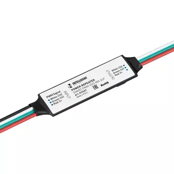 INTELLIGENT Усилитель SMART-PWM-1022-MIX-SUF (12-24V, 2x2.5A) (IARL, IP20 Пластик, 5 лет) 037407 Arlight