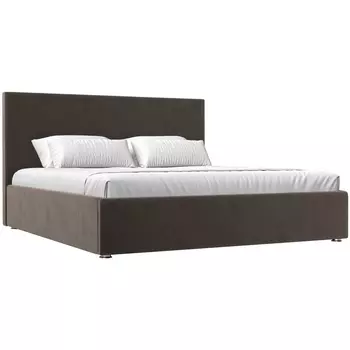 Интерьерная кровать Кариба 180 (велюр коричневый) Лига Диванов 108331