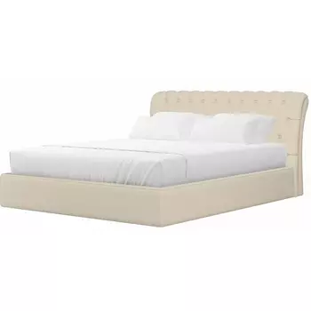 Интерьерная кровать Сицилия 160 (экокожа бежевая) Лига Диванов 28483