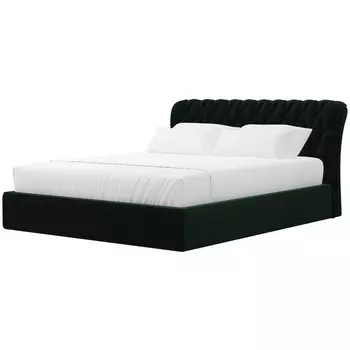 Интерьерная кровать Сицилия 160 (велюр зеленый) Лига Диванов 101101