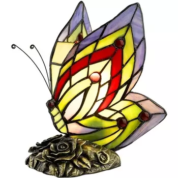 Настольная лампа с бабочками Velante 805-804-01