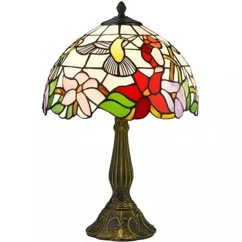 Настольная лампа Velante 887-804-01 с цветами