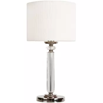 Интерьерная настольная лампа T2404-1 Nickel iLamp Alexa