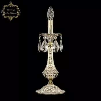 Настольная лампа с подвесками Art Classic 31.21 32.2100L.1-37.GW подсвечник