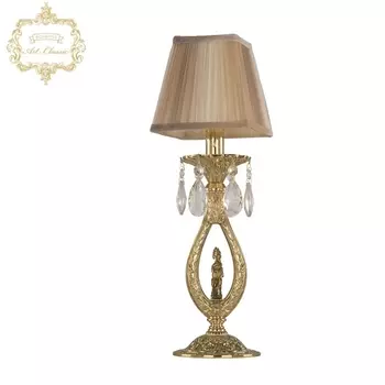 Настольная лампа с подвесками Art Classic 31.24 32.2400L.1.G.FH1S.SQ8