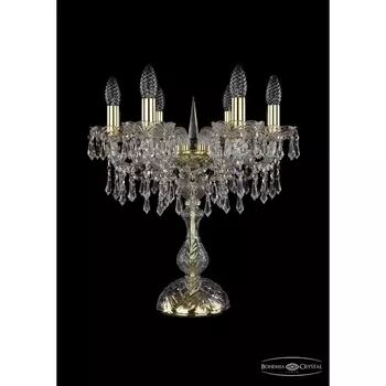 Интерьерная настольная лампа Bohemia 1403 1403L/6/141-47/G