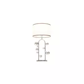Интерьерная настольная лампа Fabi LDT 5528 CHR+WT (Lumina Deco)