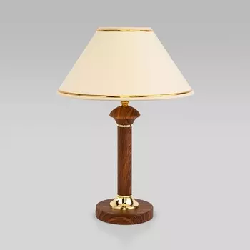 Интерьерная настольная лампа 60019/1 Eurosvet Lorenzo орех