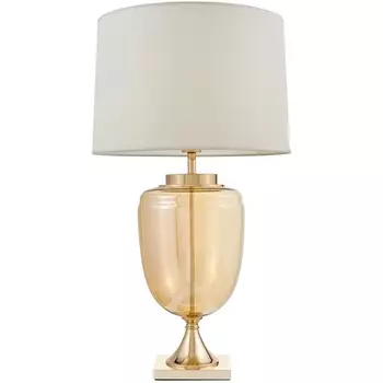 Интерьерная настольная лампа Lumina Deco LDT 304 F.GD+WT