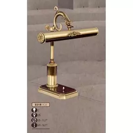 Интерьерная настольная лампа премиум 031R/2 CJ WITH ADORNMENTS (Riperlamp)