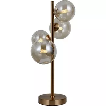 Настольная лампа с выключателем молекулы Moderli Renny V10791-4T