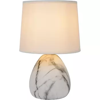Интерьерная настольная лампа с выключателем Lucide Marmo 47508/81/31