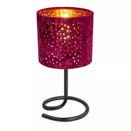 Интерьерная настольная лампа с выключателем Norro 24001RG (Globo)