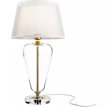 Интерьерная настольная лампа с выключателем Maytoni Verre Z005TL-01BS