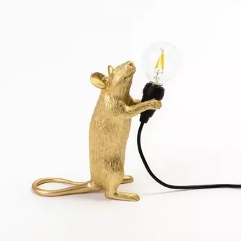 Интерьерная настольная лампа с зарядкой от USB Seletti Mouse Lamp 15230