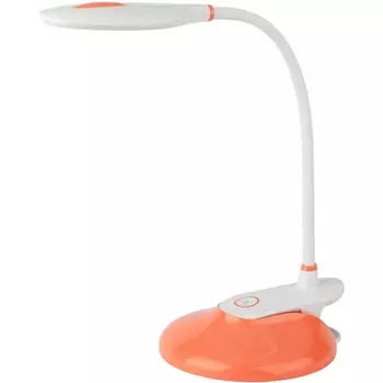 Интерьерная настольная лампа светодиодная для детской с диммером и выключателем ЭРА NLED-459-9W-OR