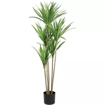 Искусственное растение в горшке Eglo Yubetsu 428018 H1200, D600, пластик, зеленый, черный