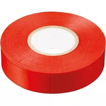 Изолента 013х19мм 10м красная Stekker 32833