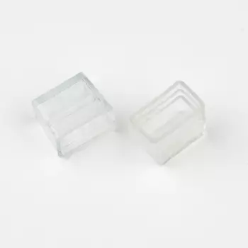 Изолирующий зажим заглушка для светодиодных лент UCW-N03 025 POLYBAG Uniel CLEAR