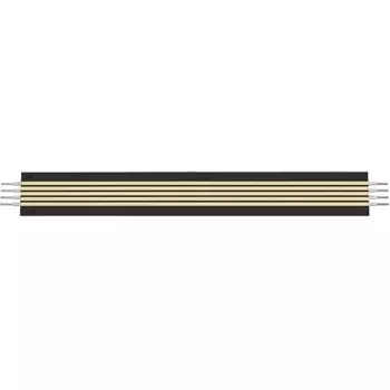 Электрическая плата для магнитного шинопровода 200мм Donolux Magic track Electrical Plate 200 DLMX Black Sp