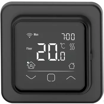 Электронный терморегулятор Wi-Fi IQWatt IQ THERMOSTAT Smart Heat black