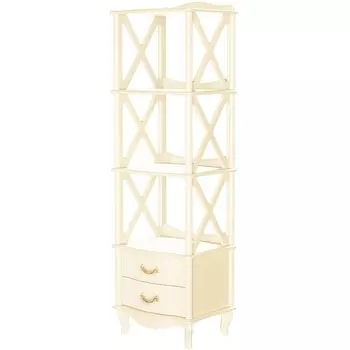 Этажерка Джульетта 3 уровня, дуб шампань Л от фабрики Mebelik