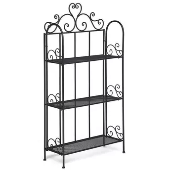 Этажерка 005 черный (стальной сплав) Tetchair 9047 10661