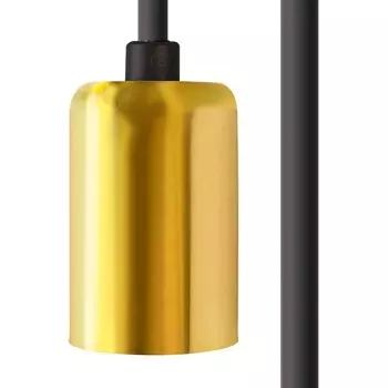Кабель черный 5 м. с патроном Nowodvorski Cameleon Cable E27 Black/Brass 8661