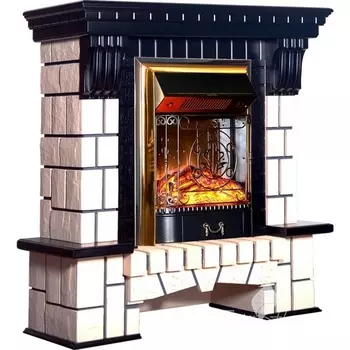 Каминокомплект Inter Flame Экстер М с очагом Fobos/Majestic InterFlame