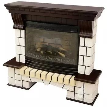 Каминокомплект Inter Flame Экстер с очагом Foton 26 InterFlame