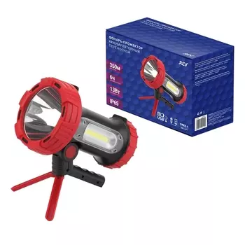 Кемпинговый фонарь светодиодный на треноге аккумуляторный с зарядкой от USB Ritter 29112 1