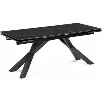 Керамический стол Хеме 180 (Хеме 180(240)х90х77 shakespeare black / черный) Woodville арт.588052