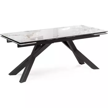 Керамический стол Хеме 180 (Хеме 180(240)х90х77 черный) Woodville арт.588053