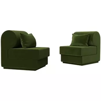 Кипр набор 1 (микровельвет зеленый) Лига Диванов 116419