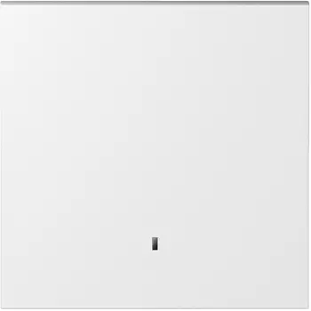 Клавиша 1-я с подсветкой, матовый белый Donel S08 DS29033