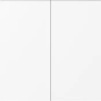 Клавиша 2-я для перекрёстного переключателя, глянцевый белый Donel A07 DE29903