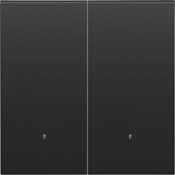 Клавиша 2-я с подсветкой, черный графит Donel S08 DS28557