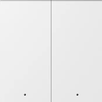 Клавиша 2-я с подсветкой, матовый белый Donel A07 DE28533