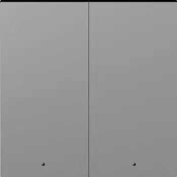 Клавиша 2-я с подсветкой, матовый серый Donel A07 DE28540